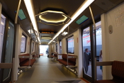 Прототип нового вагона метро компании Siemens (вид изнутри)